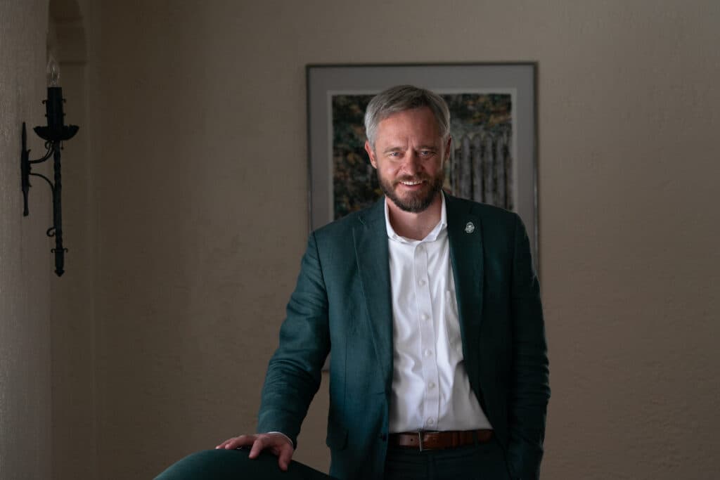 ADAMS STATE UNIVERSITY PRESIDENT DAVID TANDBERG