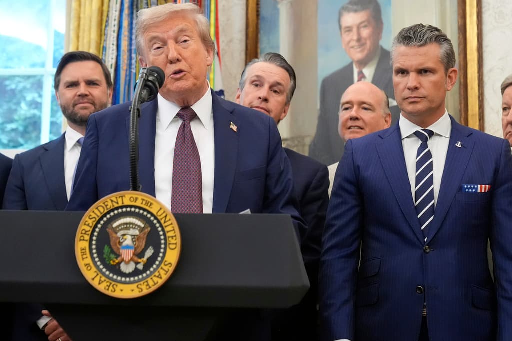 APTOPIX Trump Space Command