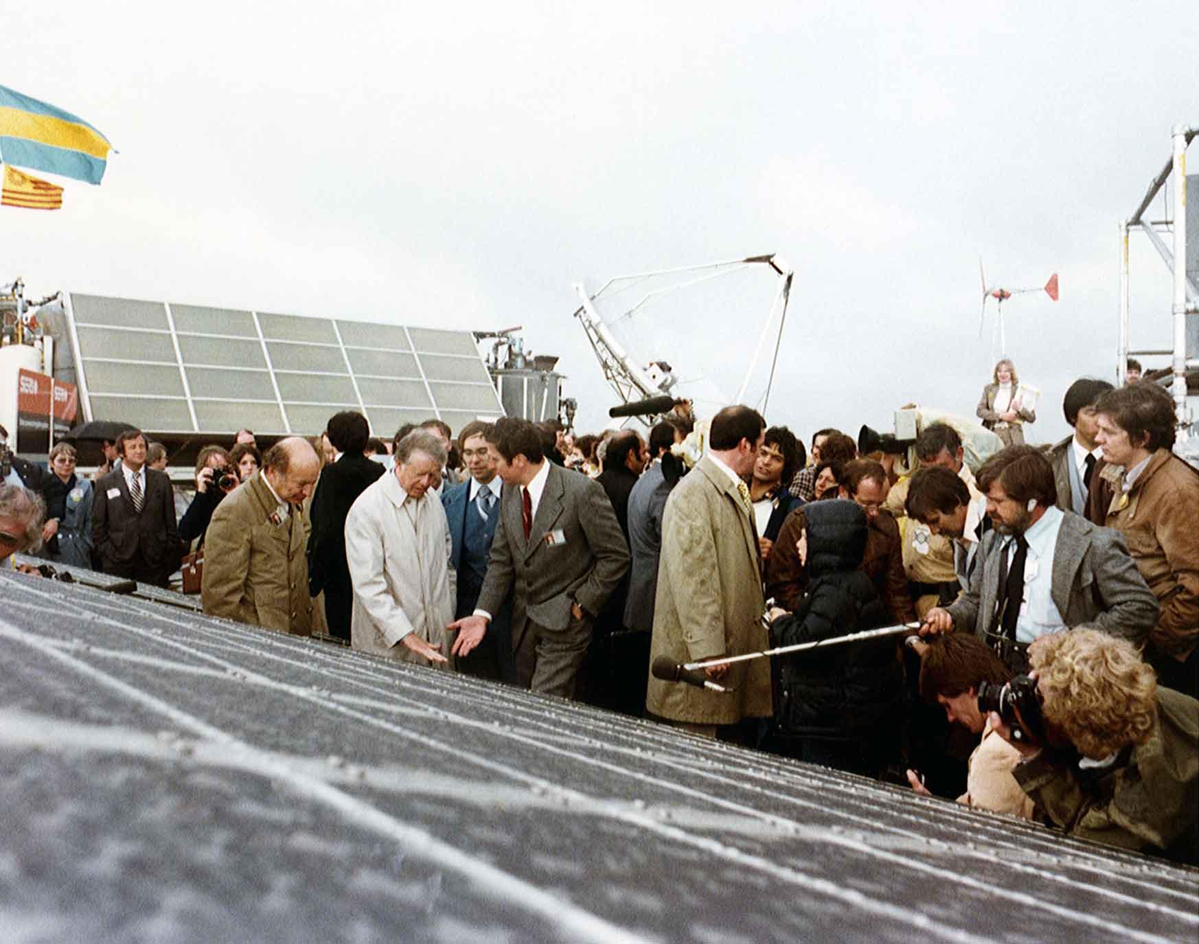 President Jimmy Carter on Sun Day 1978