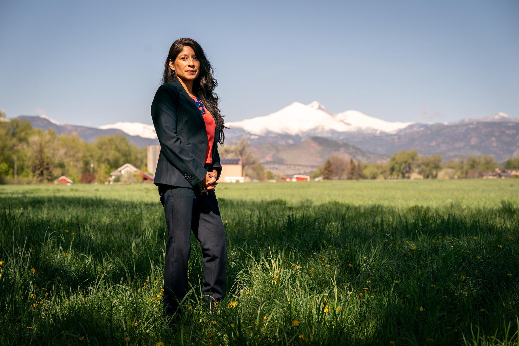 Boulder County Commissioner Marta Loachamin