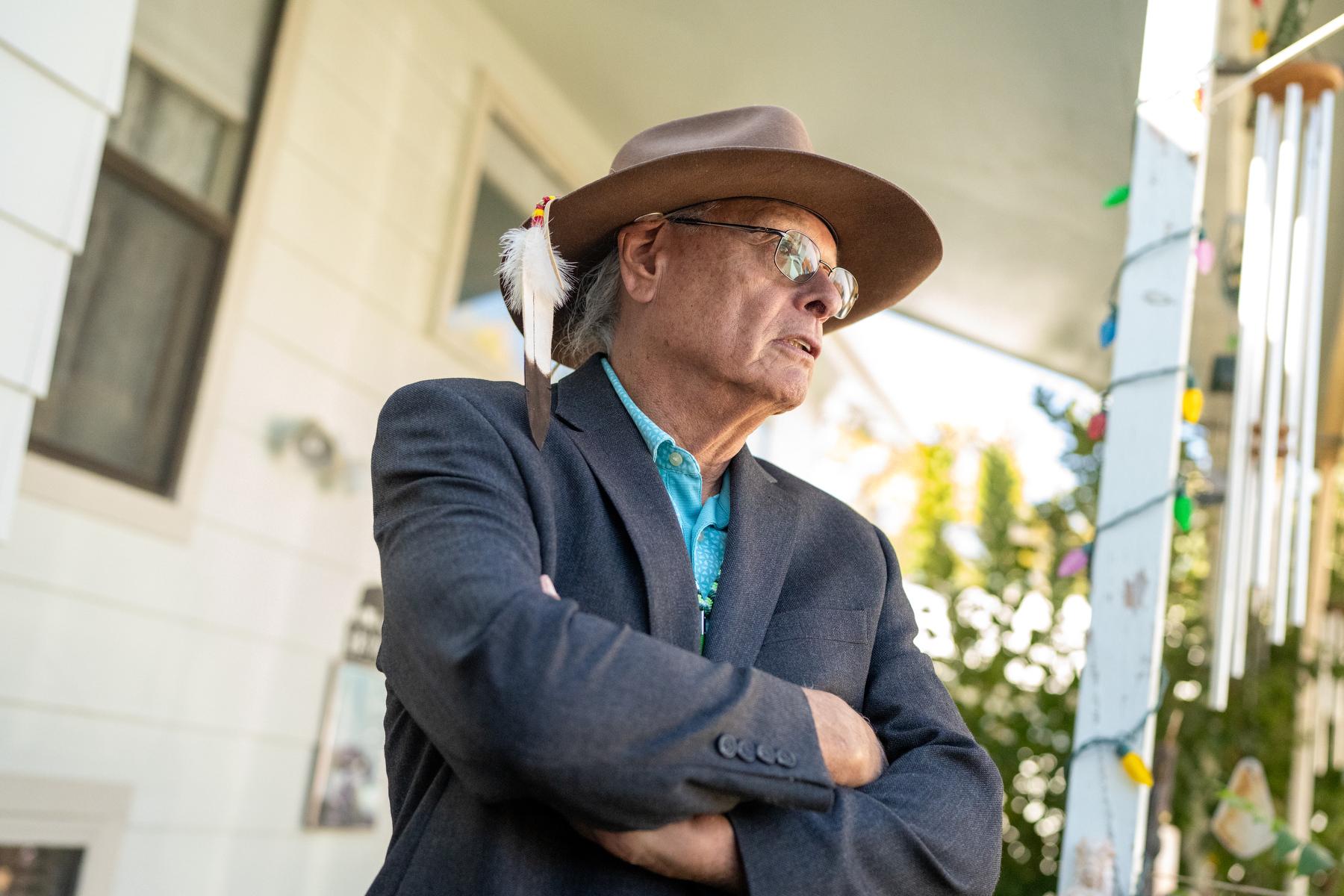 Rick Williams, outside his Broomfield, Colorado, home.