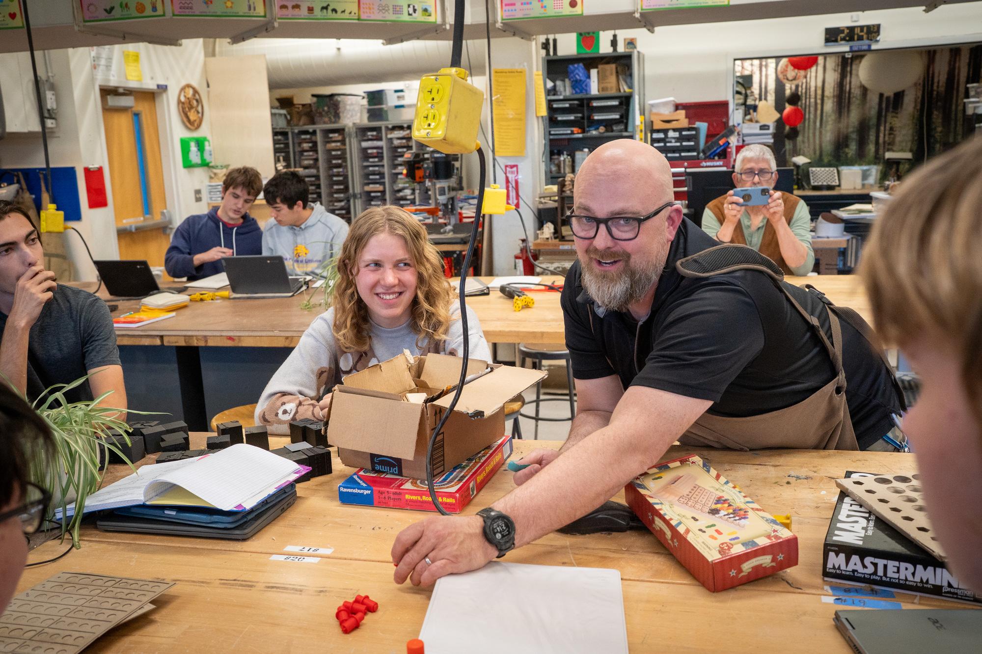 LITTLETON HIGH SCHOOL WOODSHOP