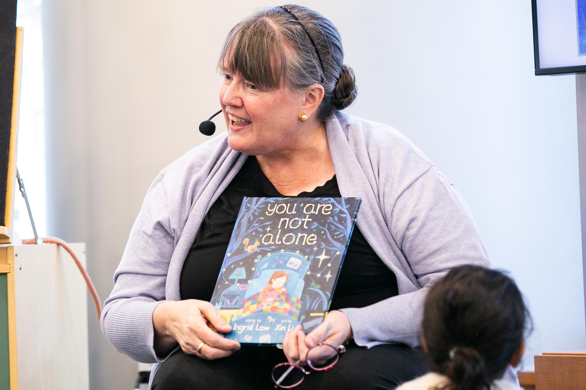 Colorado children’s author Ingrid Law reads &quot;You Are Not Alone&quot;