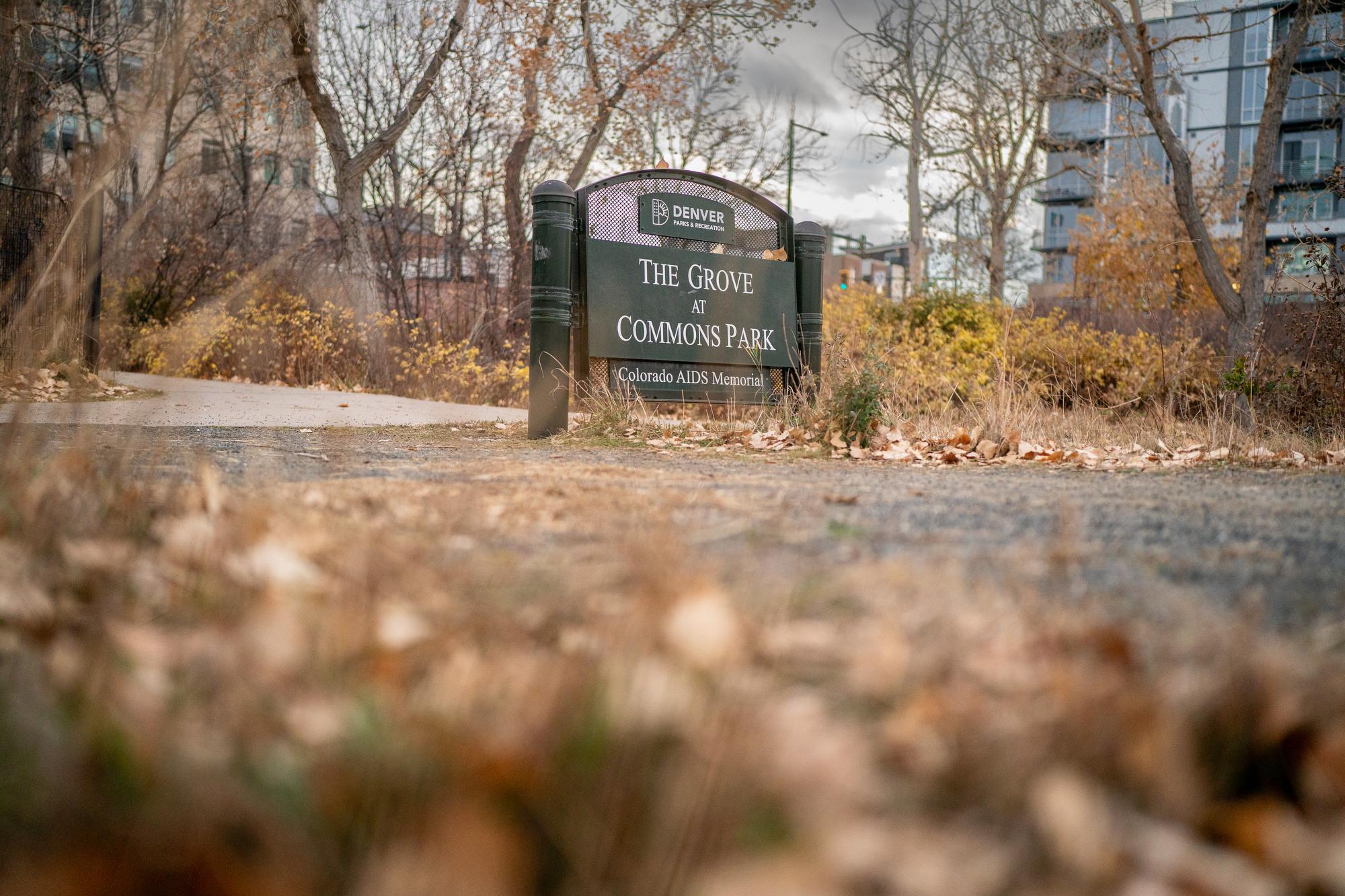COMMONS PARK AIDS MEMORIAL