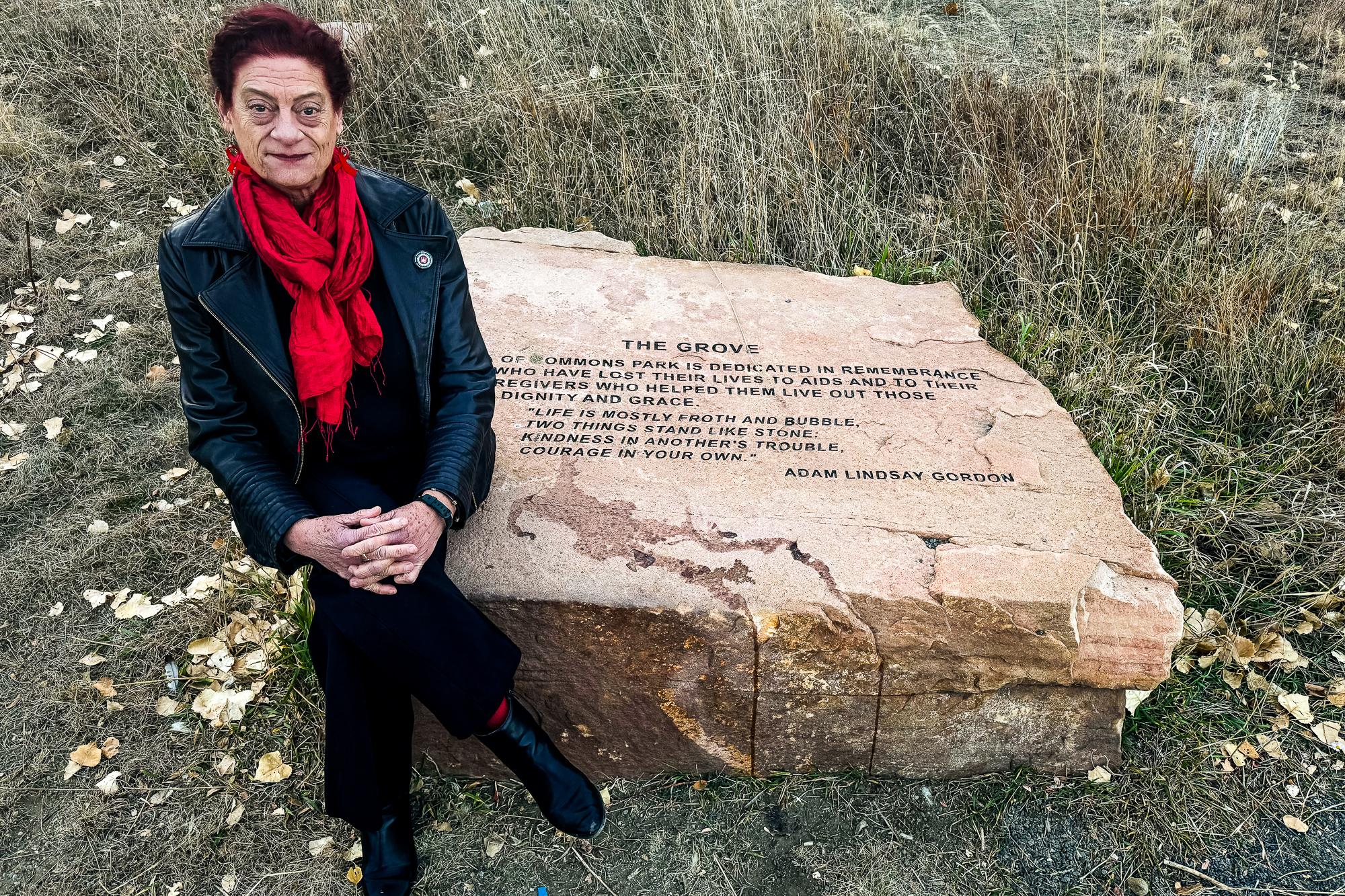 COMMONS PARK AIDS MEMORIAL