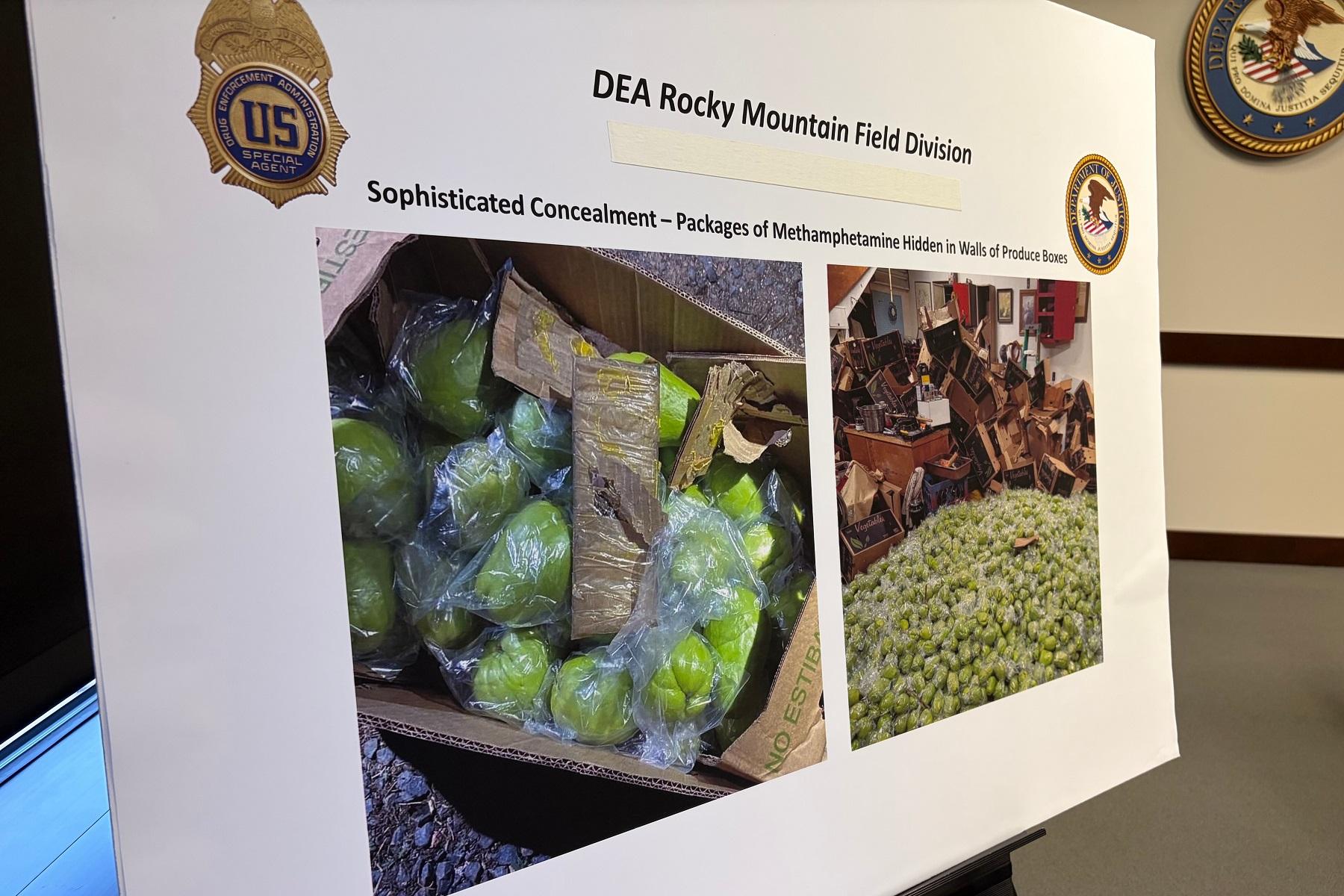 A poster with images on it