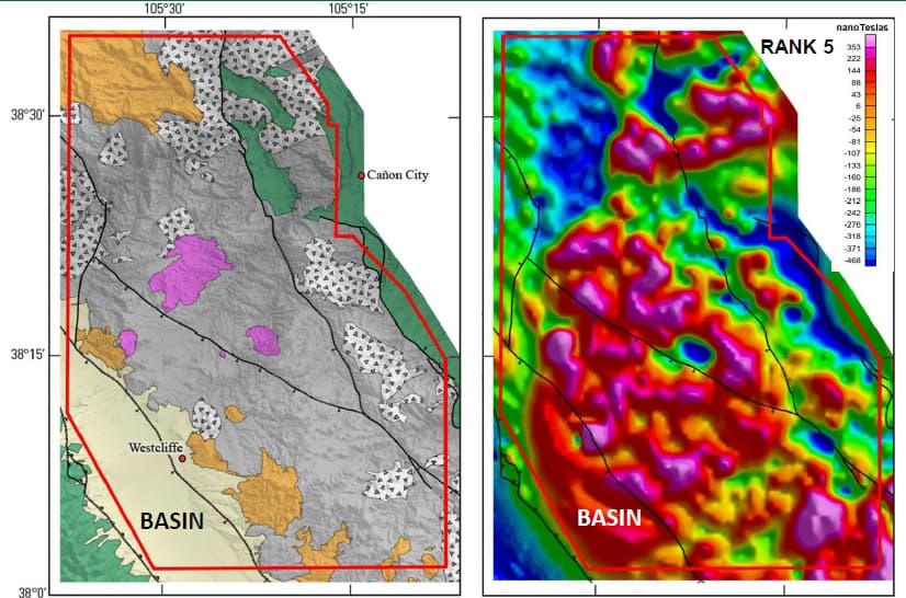 Two colorful maps placed side by side