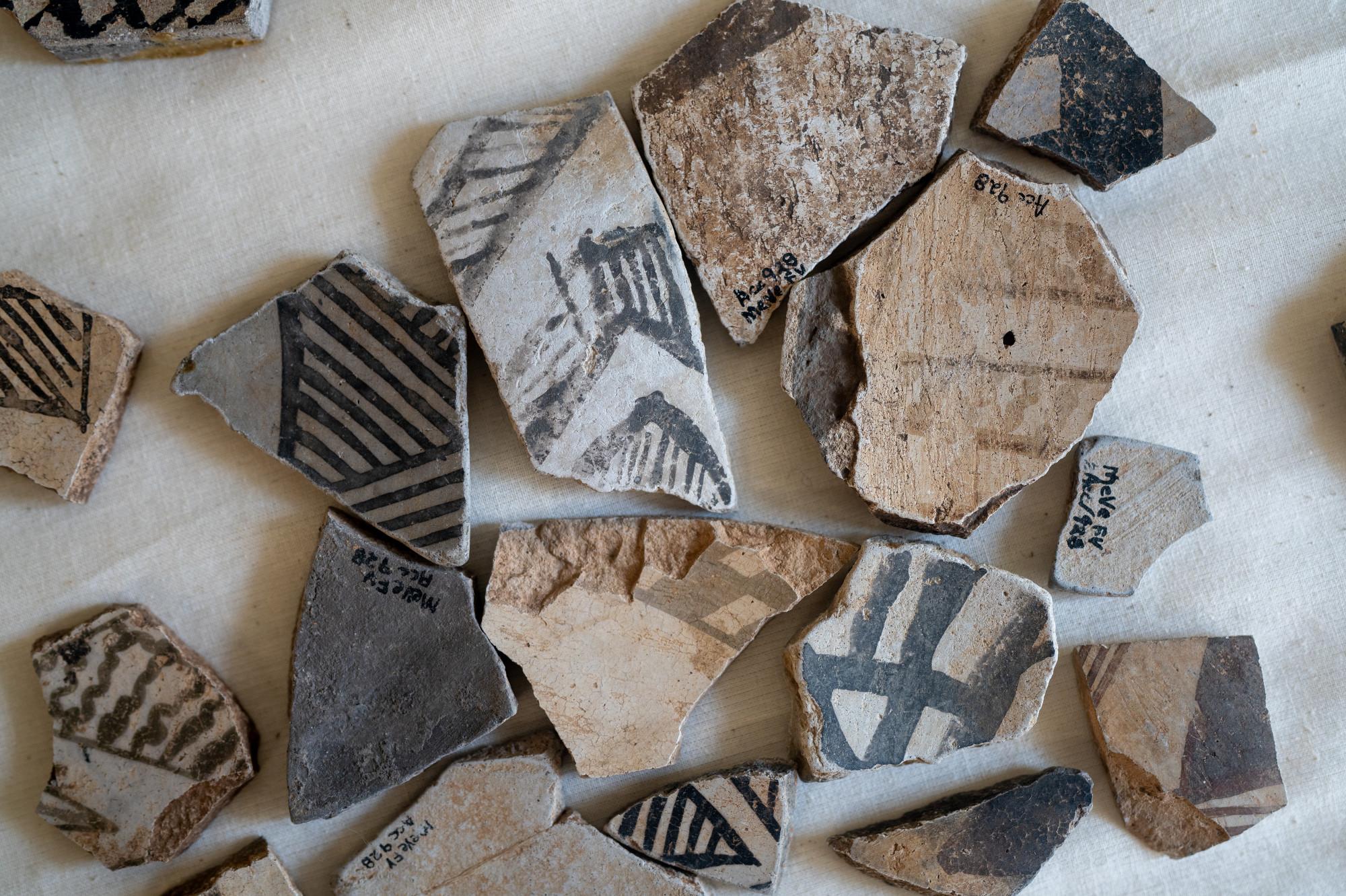 MESA VERDE POTTERY SHARDS