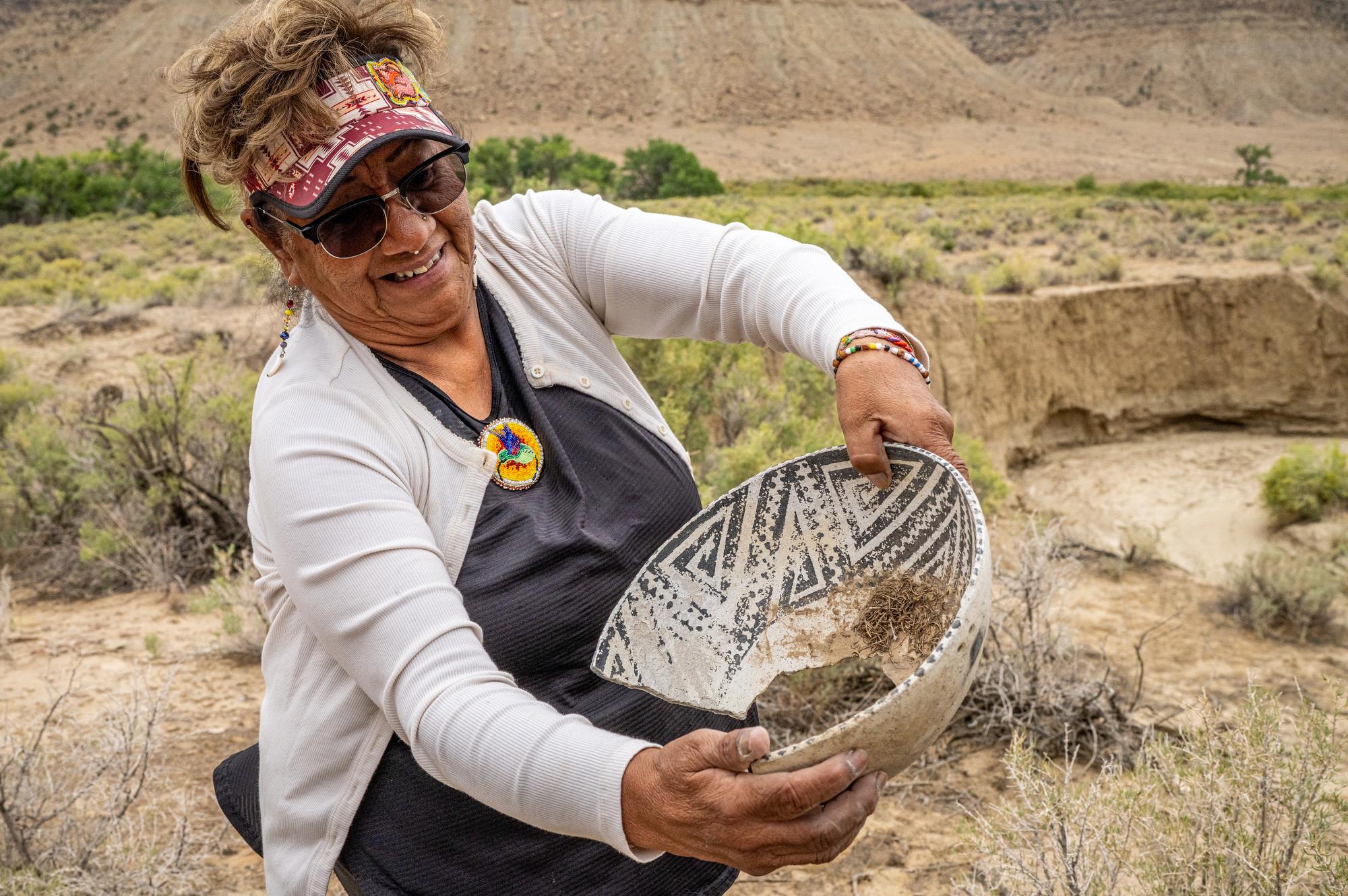 Ute Mountain Tribal Park Pottery