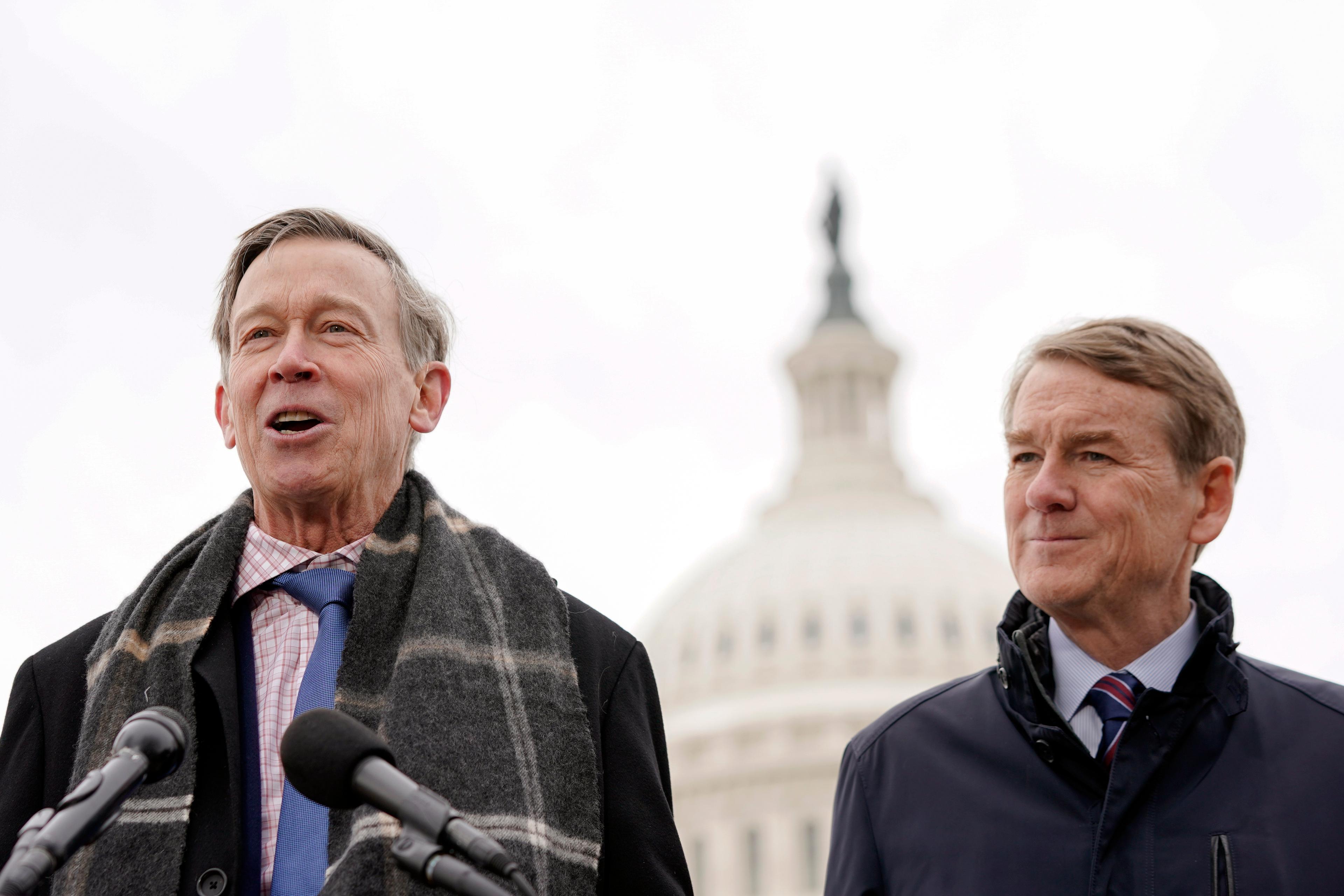 Bennetright and Hickenlooper.
