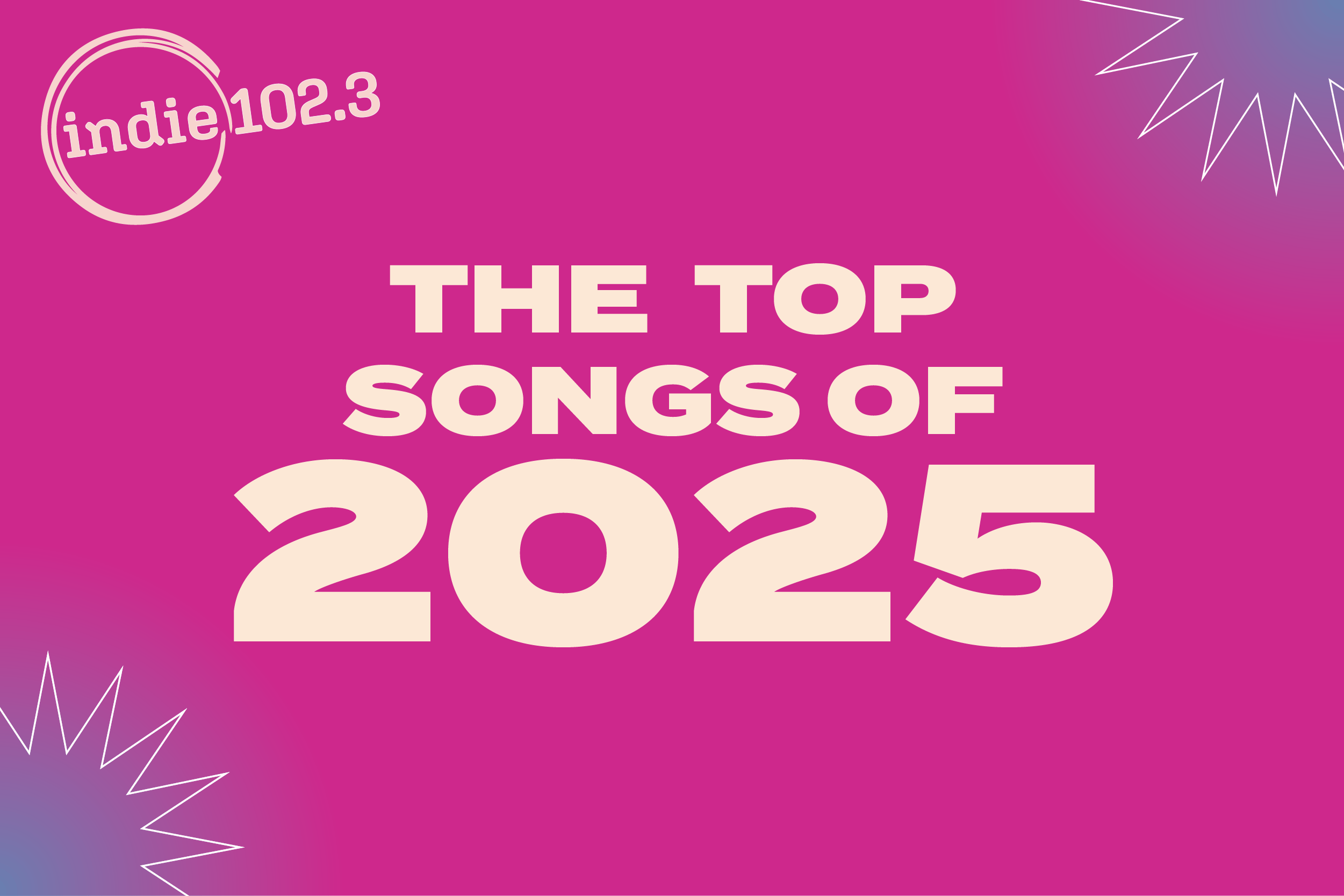 Indie's top songs of 2025