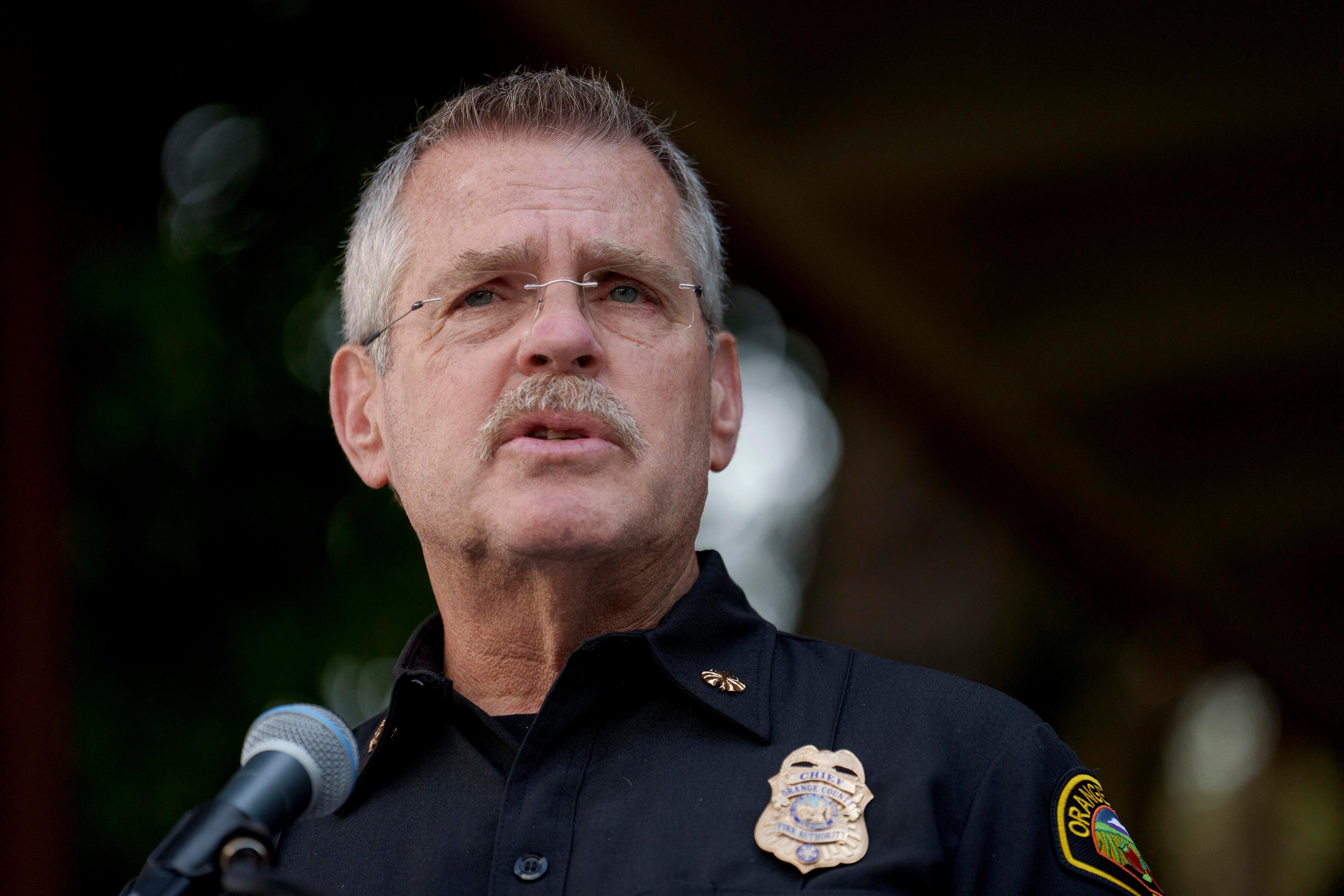 Orange County Fire Authority Chief Brian Fennessy