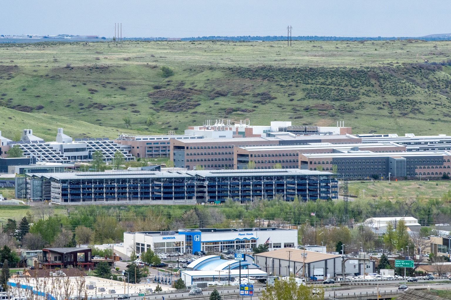 The campus at NREL, the National Renewable Energy Lab