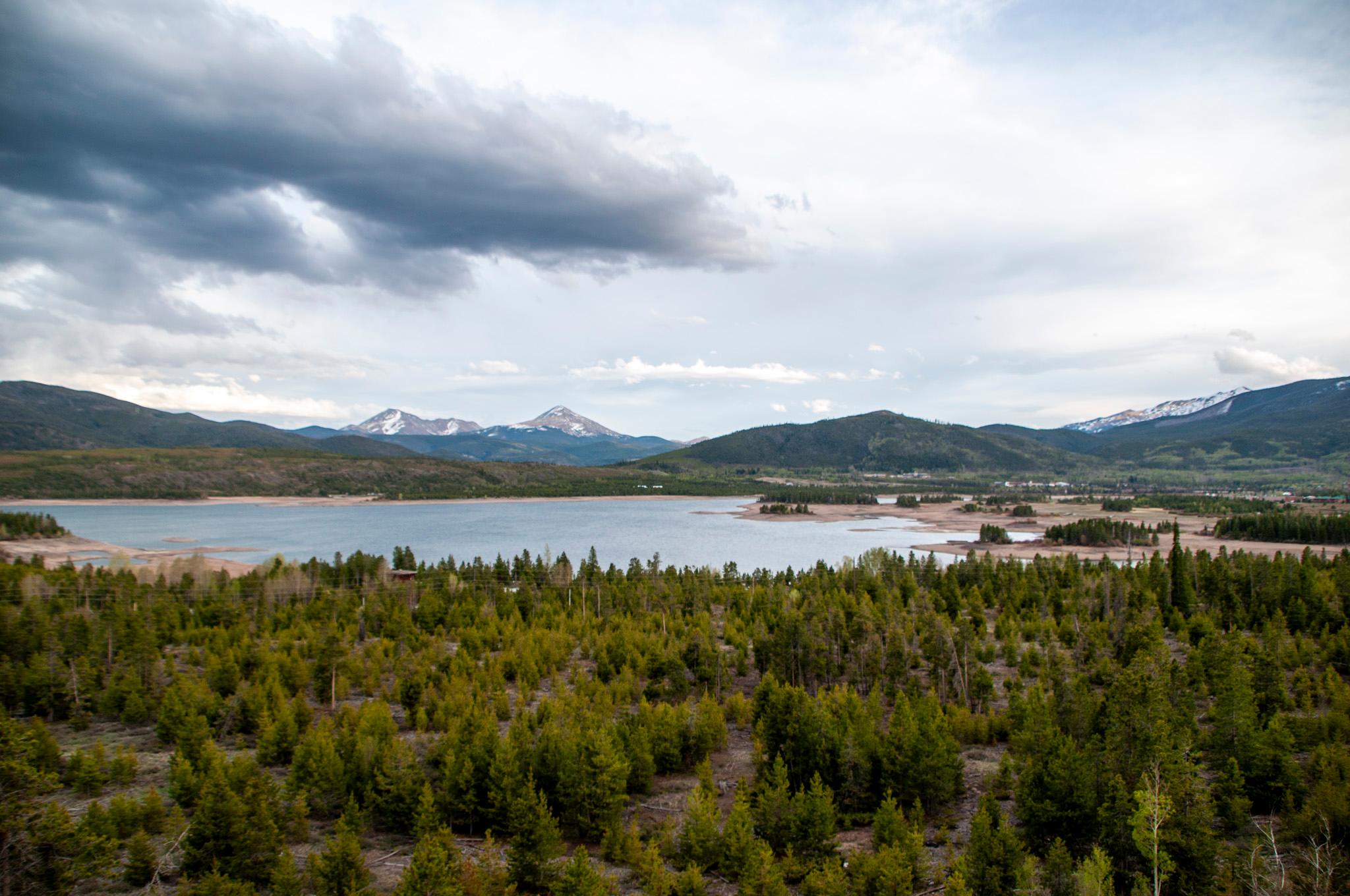 Dillon Reservoir in Summit County. May 1, 2026.